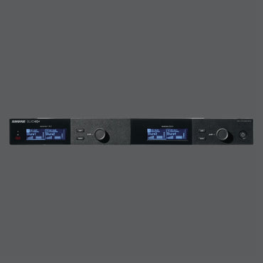 SLXD24Q+ Receiver + SM58 Transmitter Bundle
Set of 1 Wireless Quad Receiver and 4 Handheld Transmitters