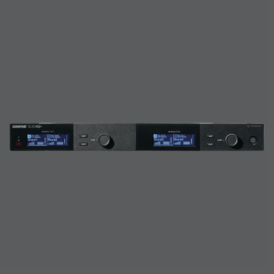 Shure SLXD4Q+ Quad Wireless Receiver Only