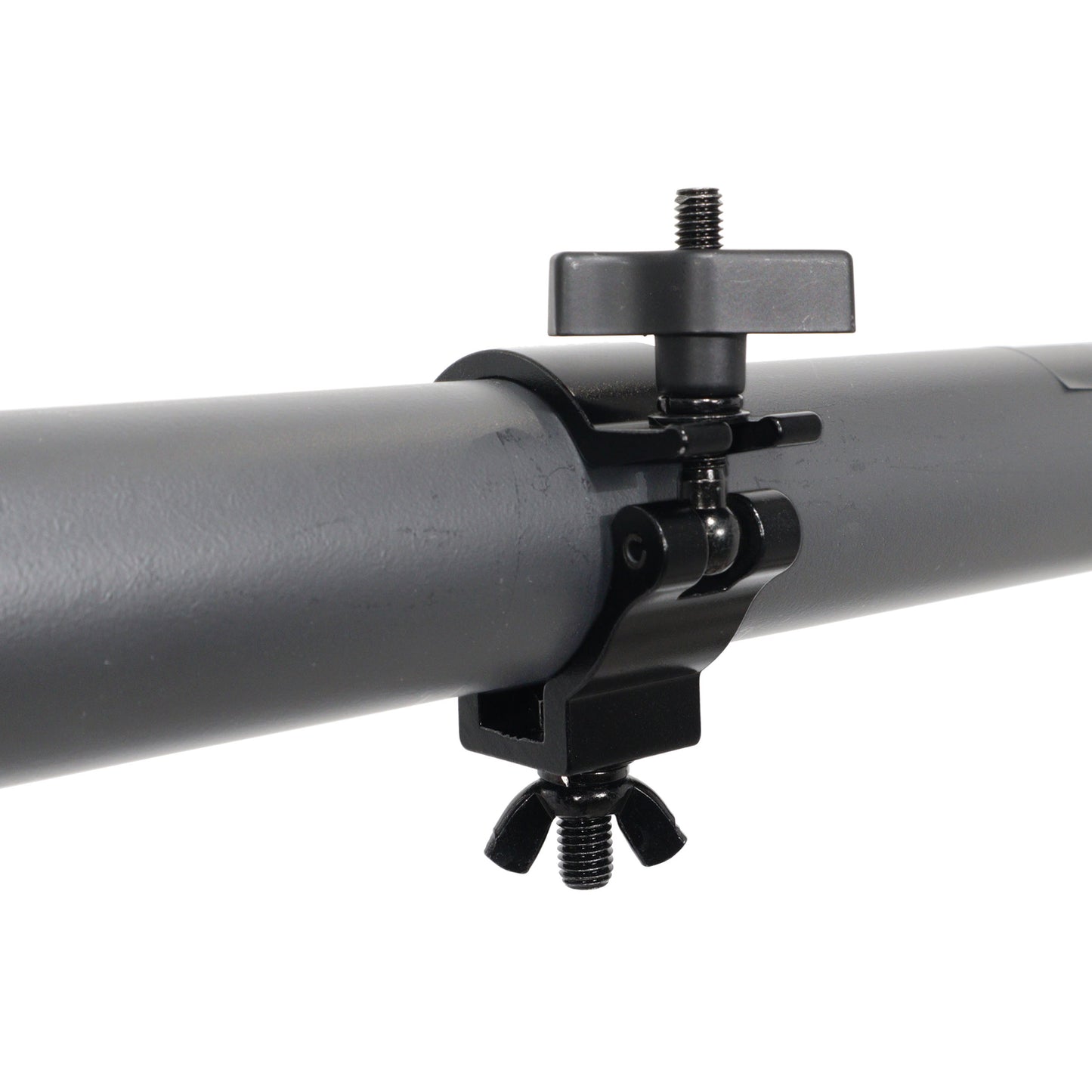 ProX T-C9H-BLK Aluminum Slim M10 O-Clamp with Big Wing Knob for 2" Truss Tube Capacity 165 lbs. Black Finish