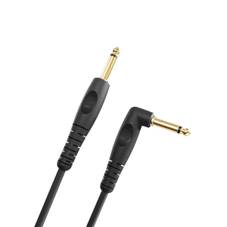 D'Addario Custom Series Instrument Cable 20ft Angle