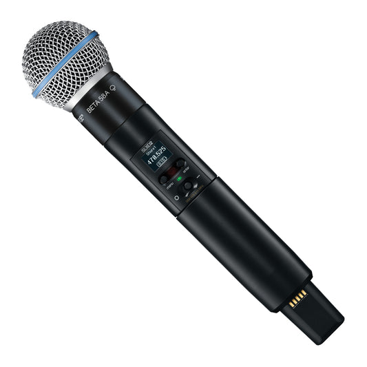 Shure SLXD2/B58 Digital Wireless Handheld Microphone Transmitter with Beta 58 Capsule (Handheld Only)