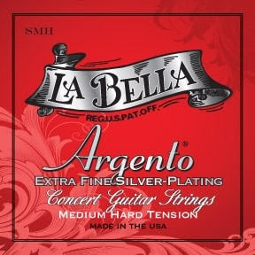La Bella Argento Concert Guitar Strings Medium Tension