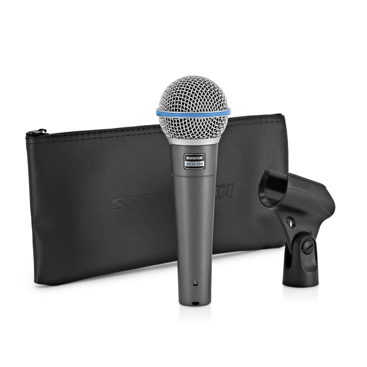 Shure Beta 58A Supercardioid Dynamic Vocal Microphone