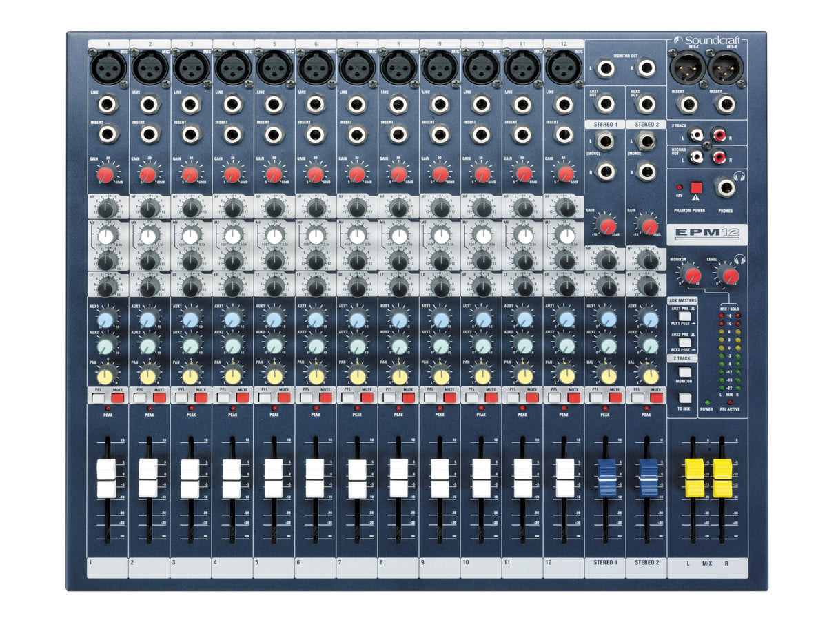 Soundcraft EPM12 14-Channel Analog Mixer