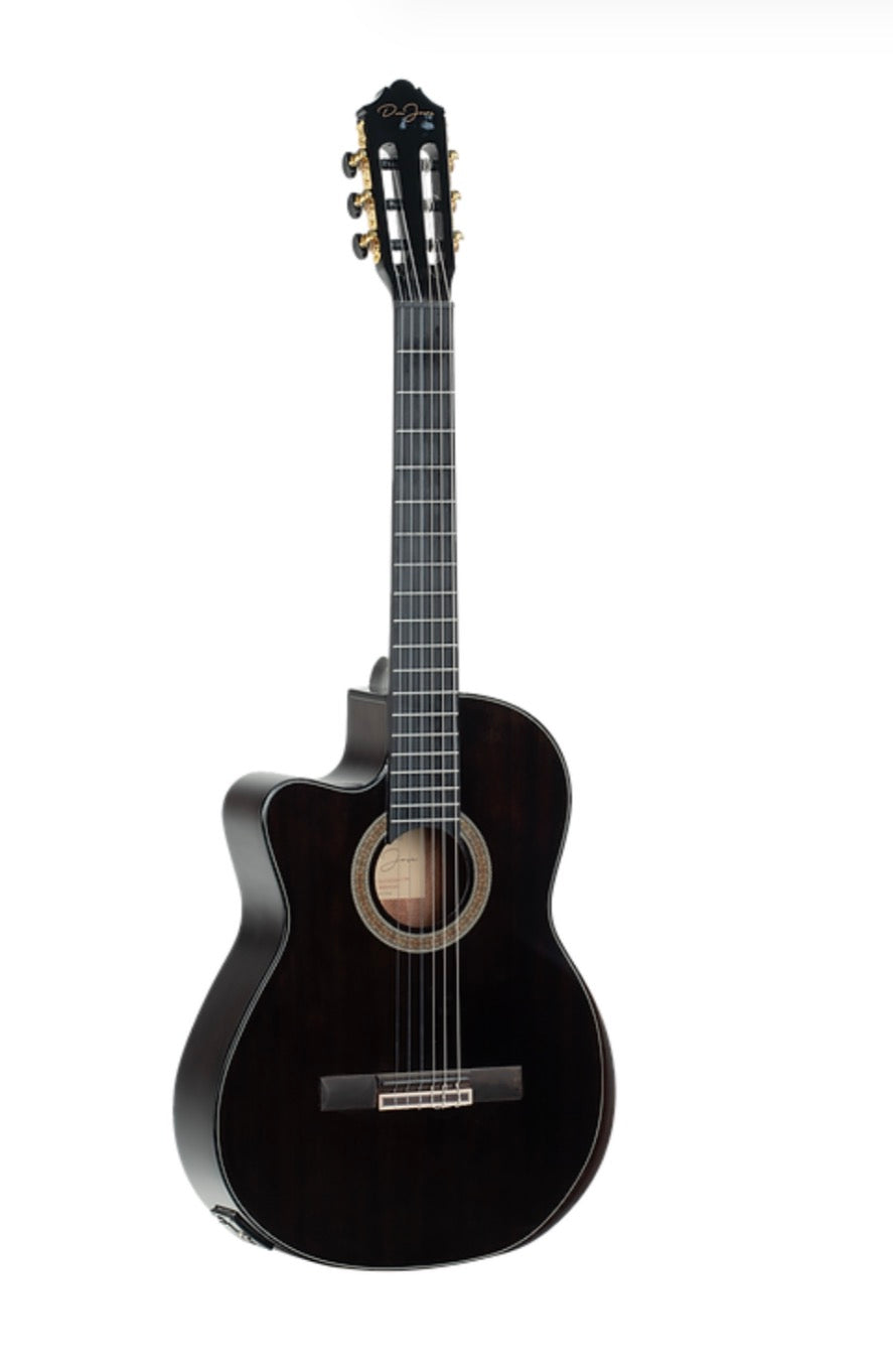 Don Jose DJ-G160CEQLH-TBK Guitarra Clasica Left Handed