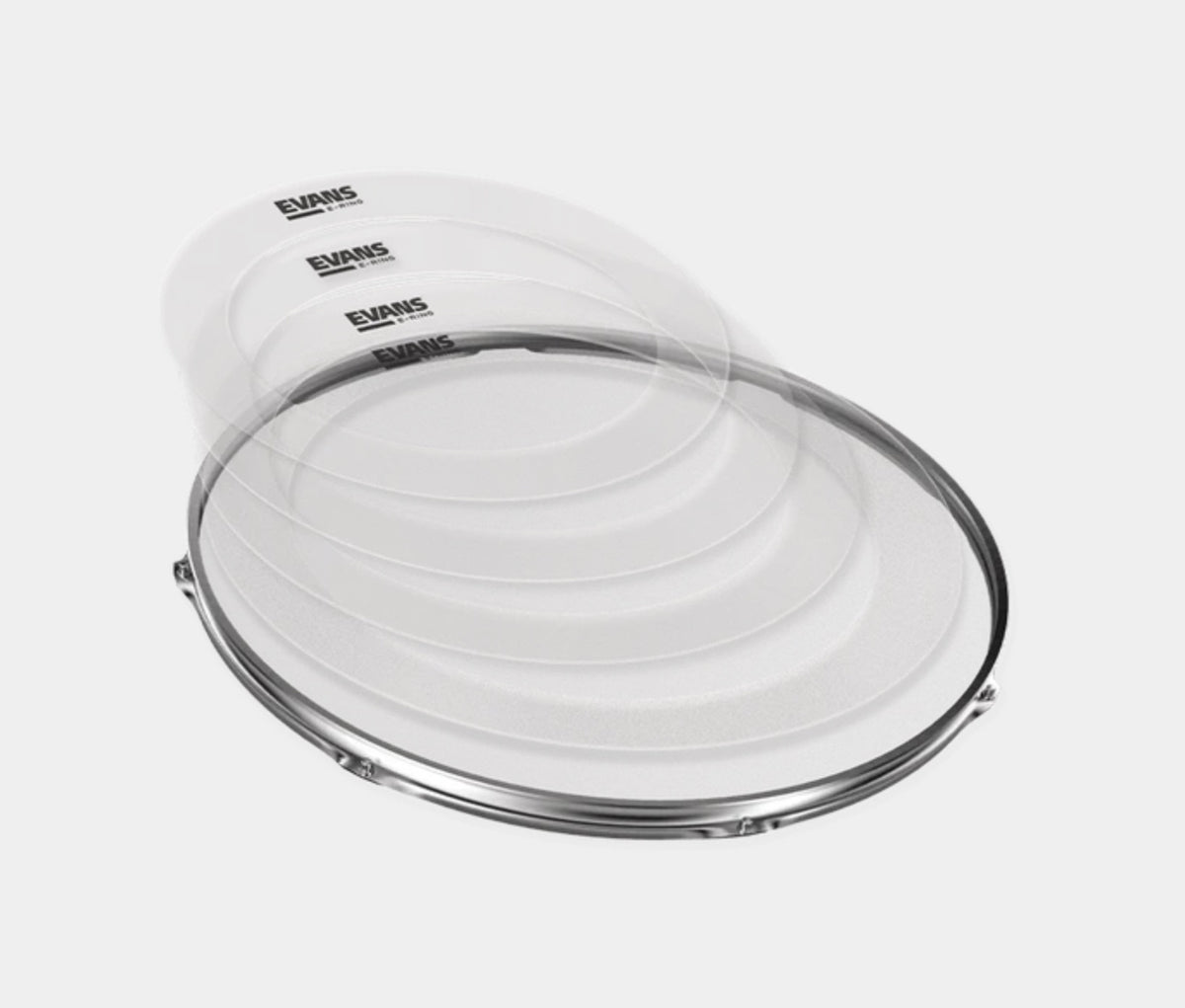 Evans E-Ring Pack Fusion Kit 10" 12" 14" 14"
