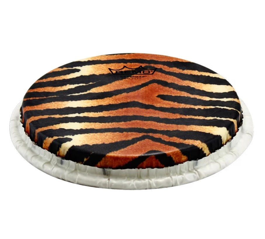 Remo M9-0850-S5-SD007 Tucked Skyndeep Bongo Drumhead Tiger Stripe 8.50"
