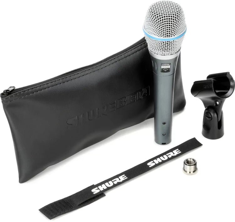 Shure Beta 87A Supercardioid Condenser Handheld Microphone