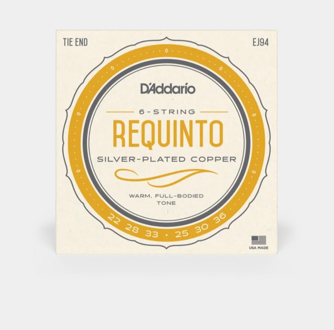 D’Addario EJ94 Requinto Strings Tie End