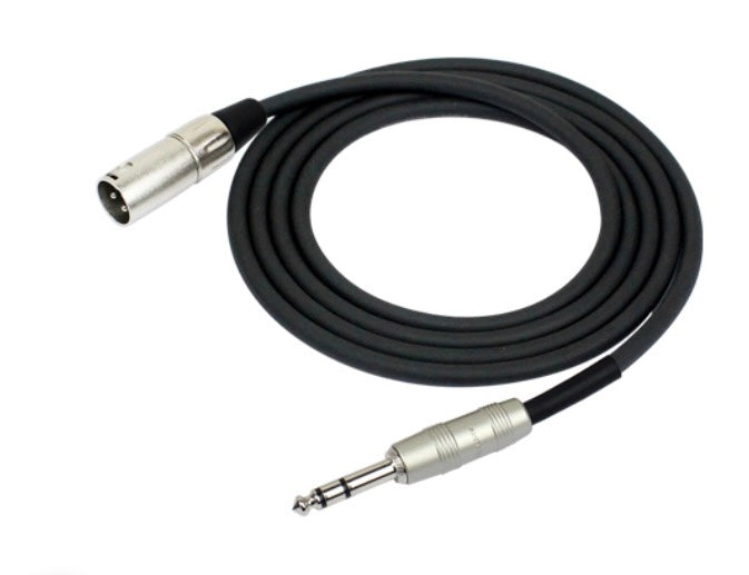 Kirlin 1/4-XLRM Cable 6ft MP-483PR