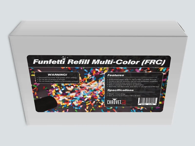 Chauvet DJ Funfetti Shot Refill Multi-Color