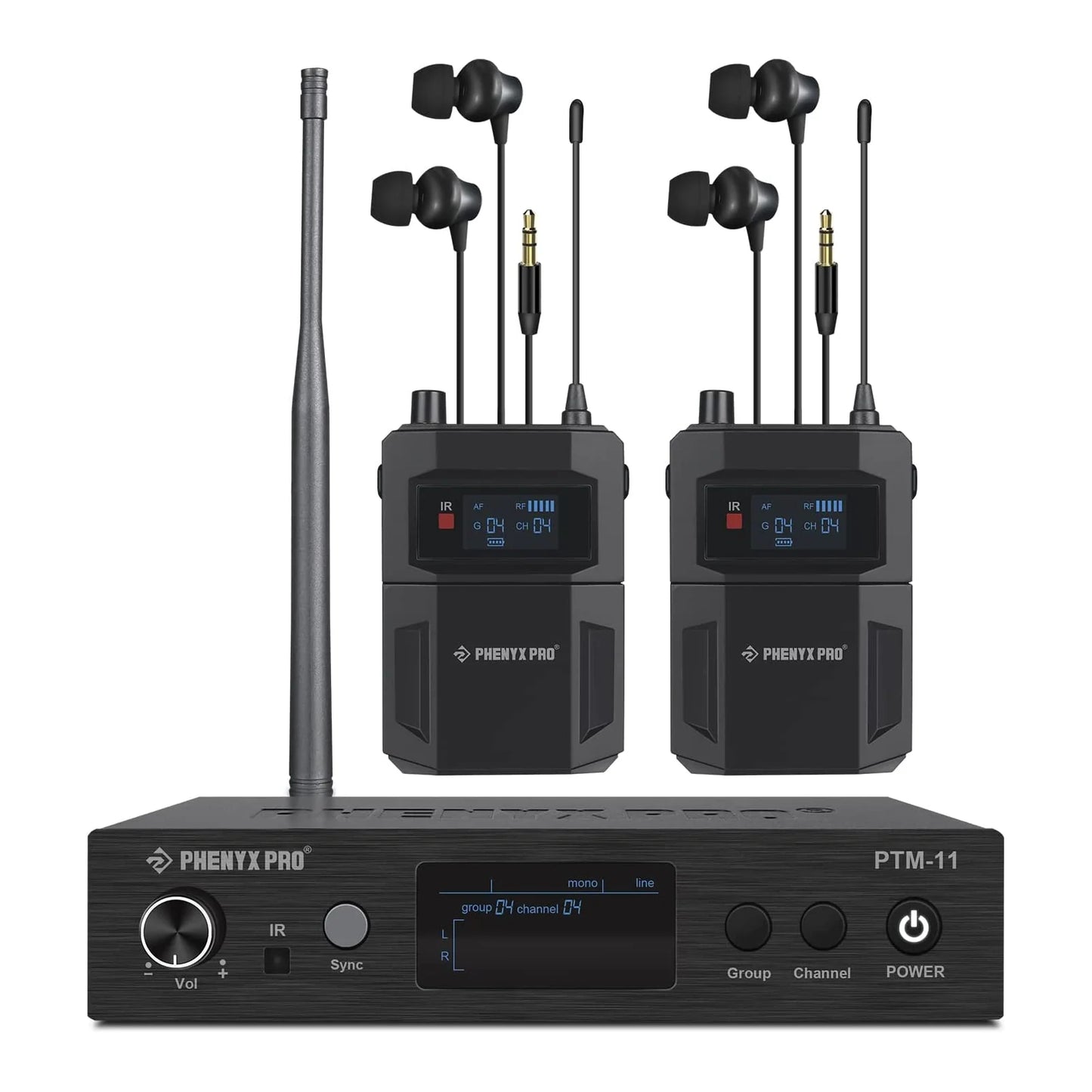 Phenyx Pro PTM-11-2B Wireless In-Ear Monitor System