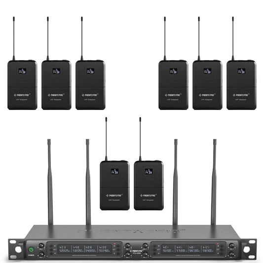 Phenyx Pro PTU-6000-8B Wireless Microphone System