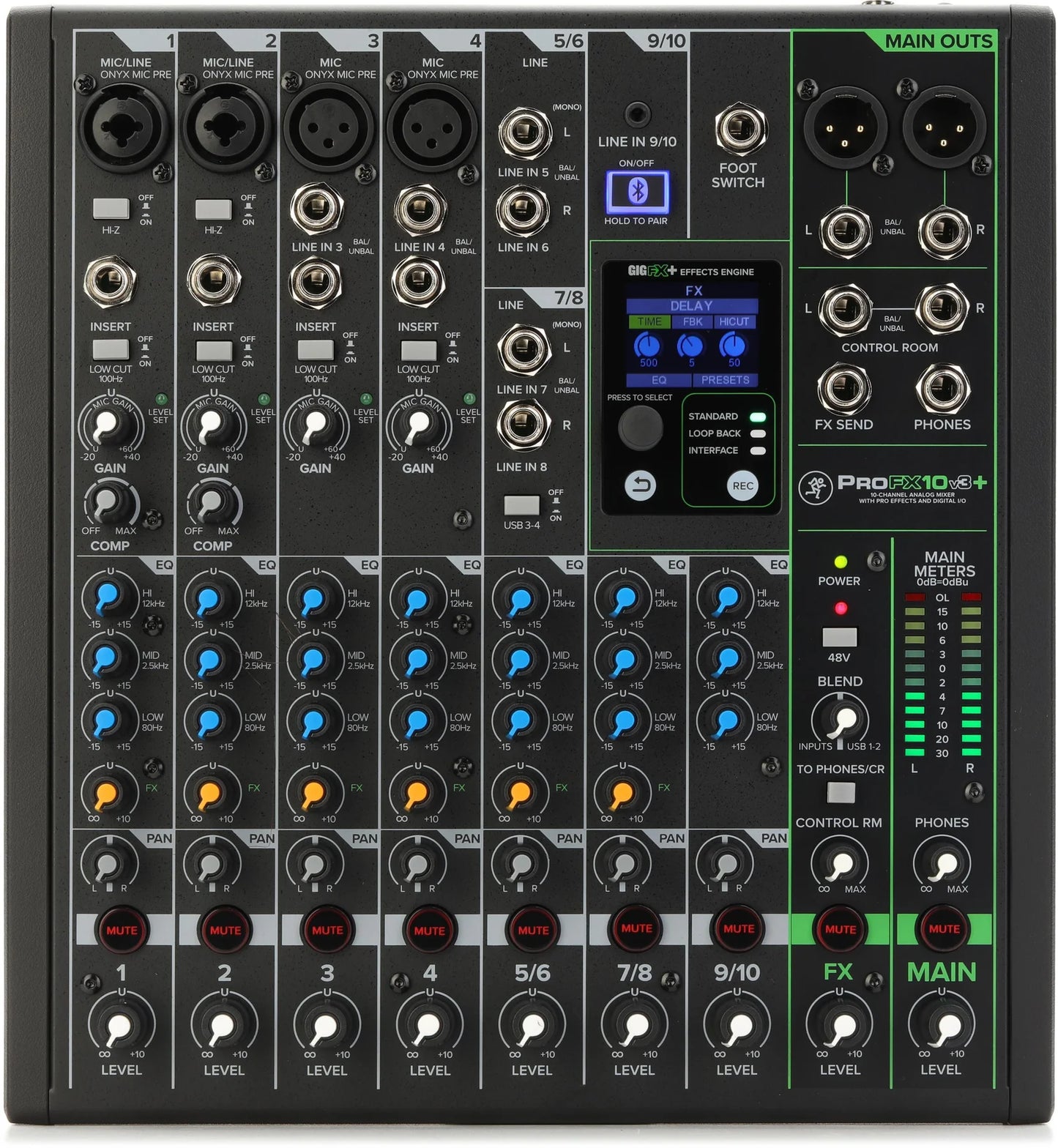 Mackie PROFX10V3 10-Channel Mixer