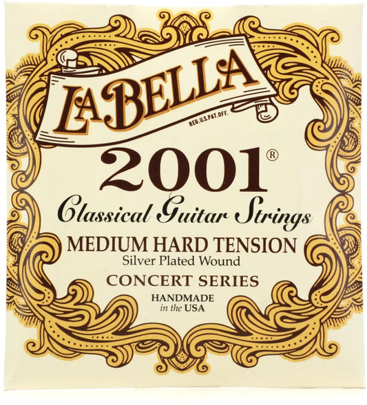 La Bella 2001 Guitar Strings - Medium-Hard Tension