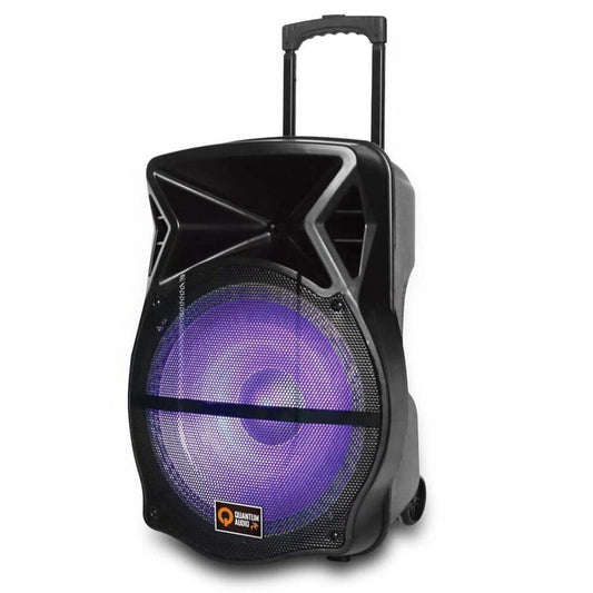 Quantum QDJ15 Portable Speaker w/ Wireless Microphone