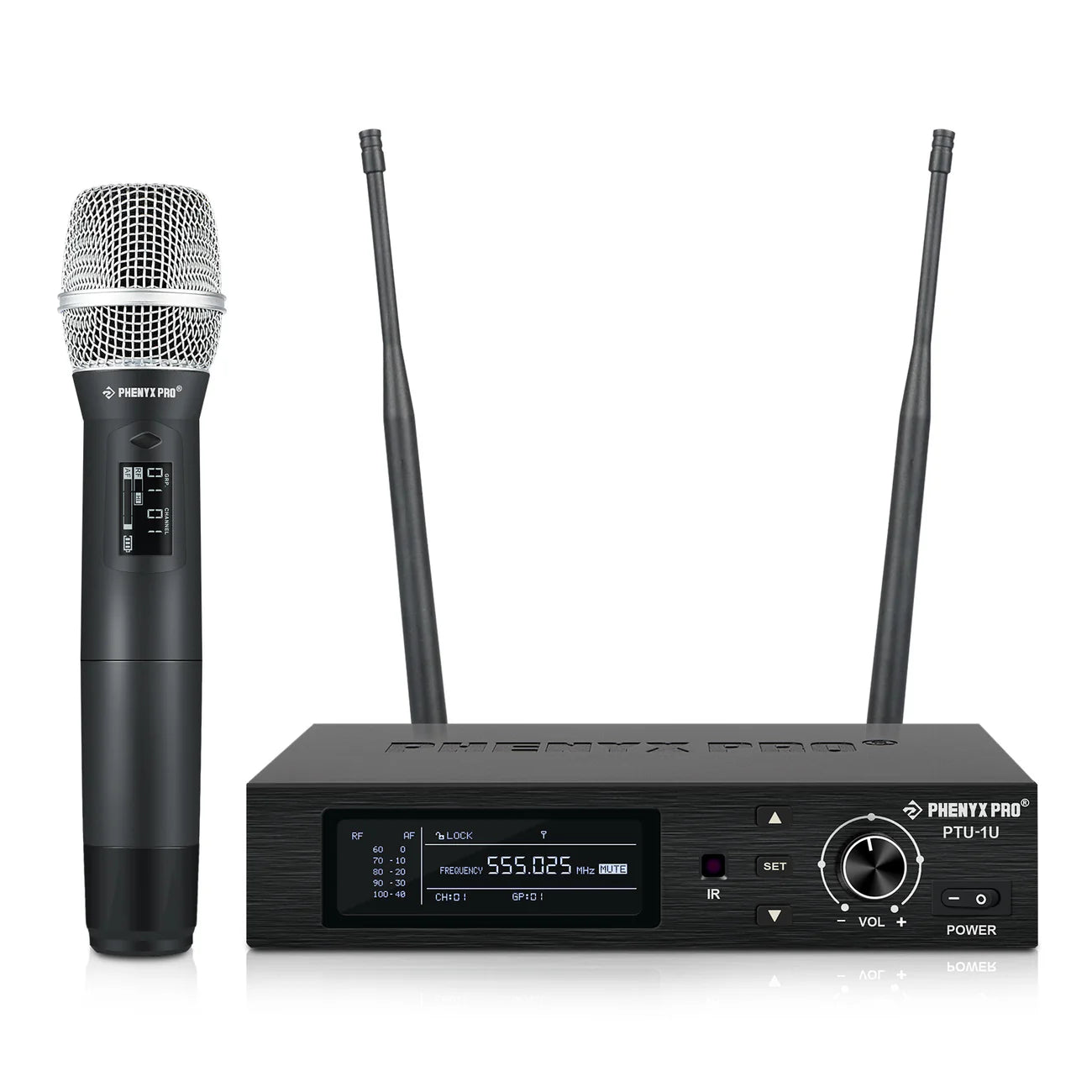 Phenyx Pro PTU-1U-1H Single Wireless Microphone System