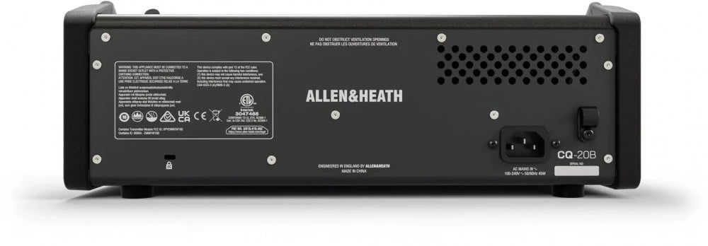 Allen & Heath CQ-20B 20-channel Rackmounted Digital Mixer