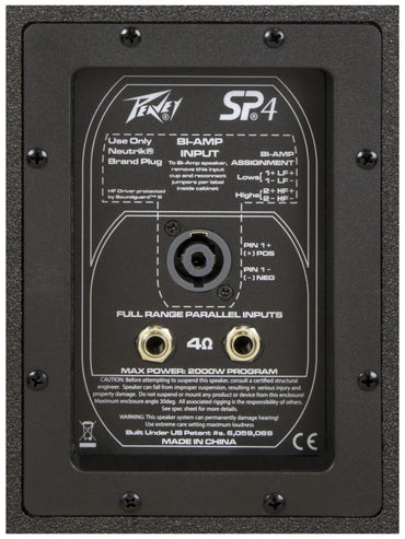 Peavey SP4 v2 4000W Dual 15 inch Passive Speaker