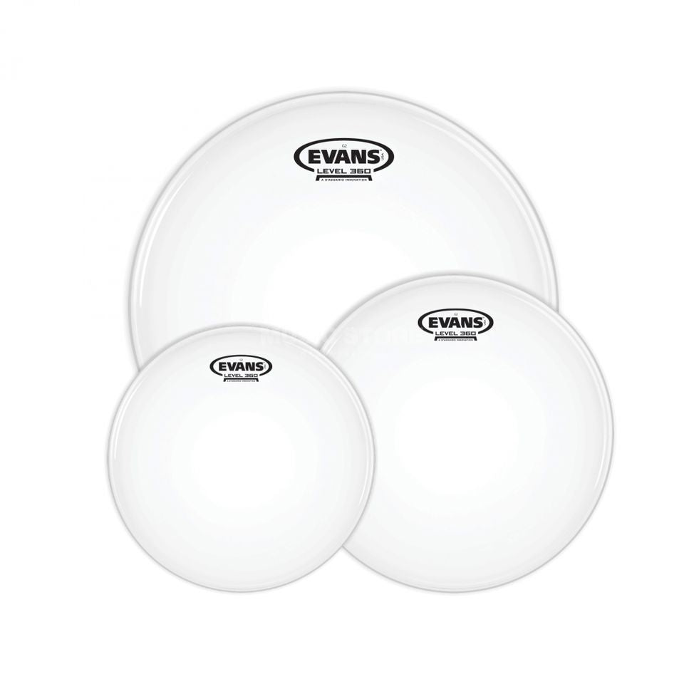 Evans G2 Clear Standard Pack 12" 13" 16"
