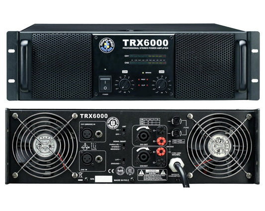 Topp Pro TRX6000 Stereo Power Amplifier