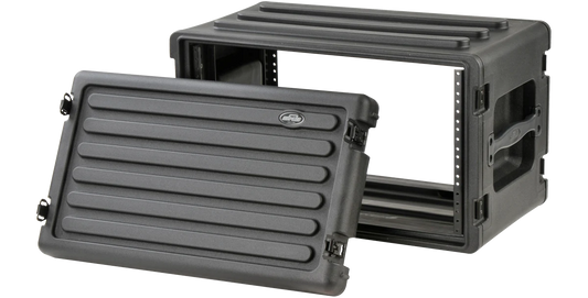 SKB Cases 6U Shallow Rack Case w/ Steel Rails 1SKB-R6S