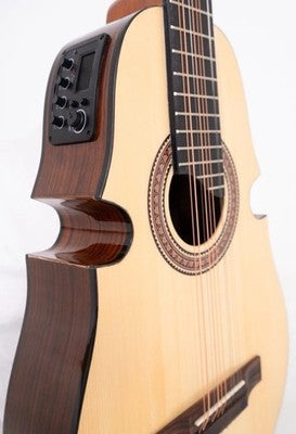 Don Jose DJ-C725EQ-NT Cuatro W/ Pickup - Natural