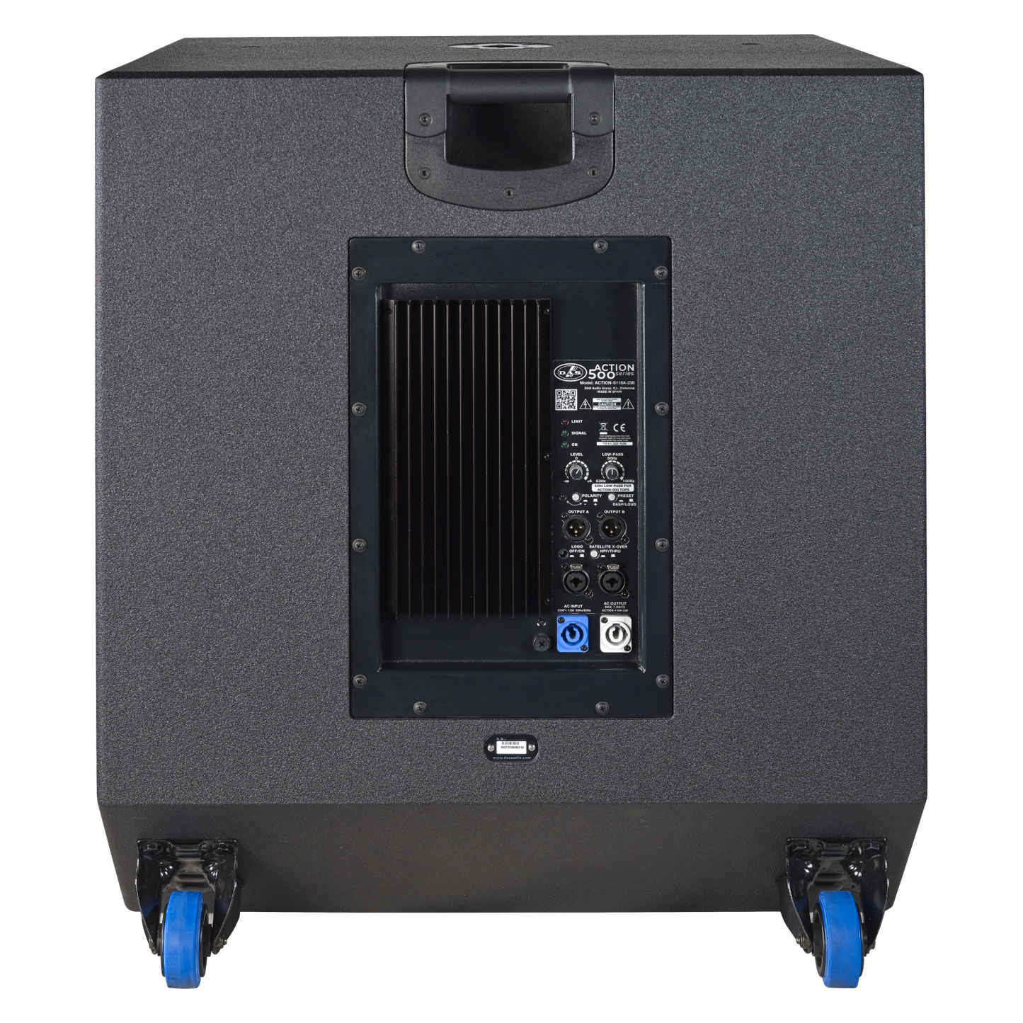 D.A.S. Audio ACTION-S118A 18" 3200W Powered Horn-Loaded Subwoofer System with DSP