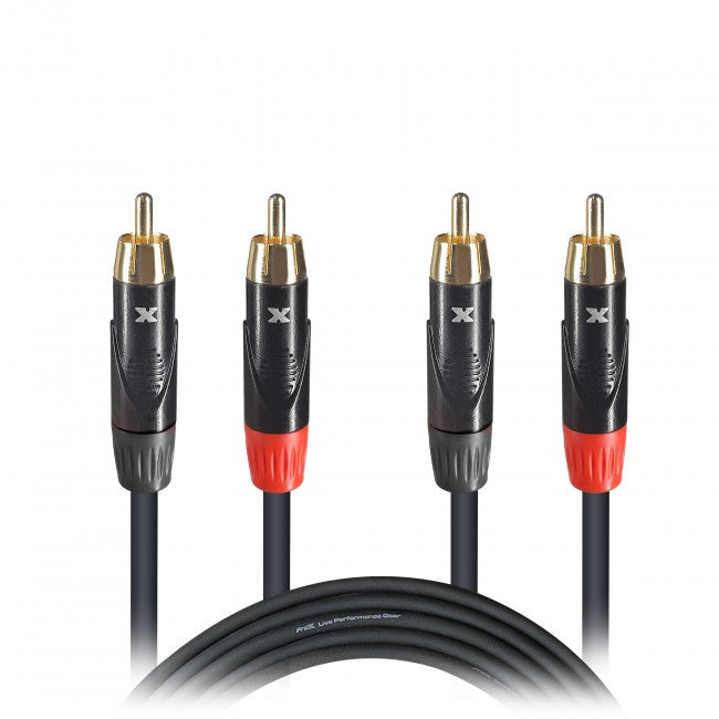 ProX 10' Ft. RCA to RCA Audio Cable XC-DRCA10