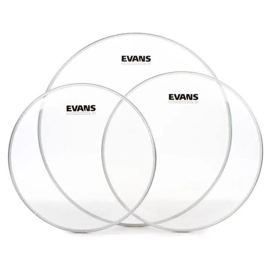 Evans G1 Clear Standard Pack 12" 13" 16"