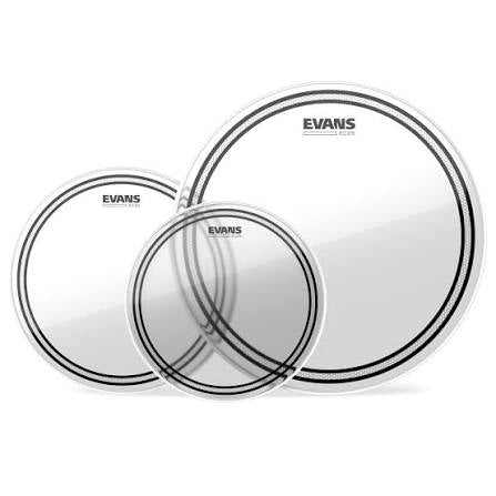 Evans EC2S Clear Standard Pack 12" 13" 16"