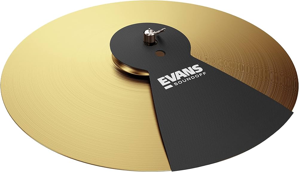 Evans Crash Mute 16"+18" Crash Cymbals