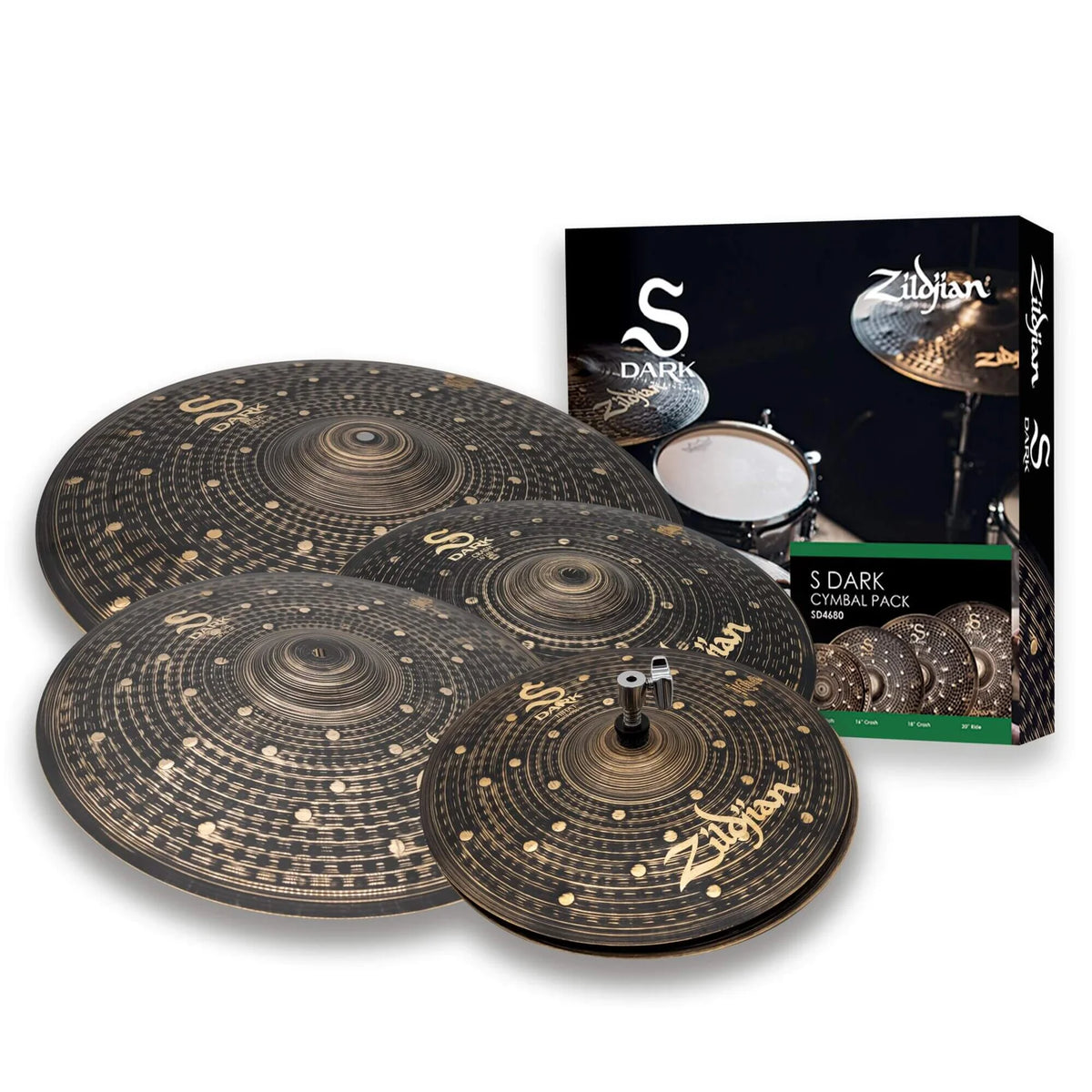 Zildjian SD4680 S Dark Cymbal Pack