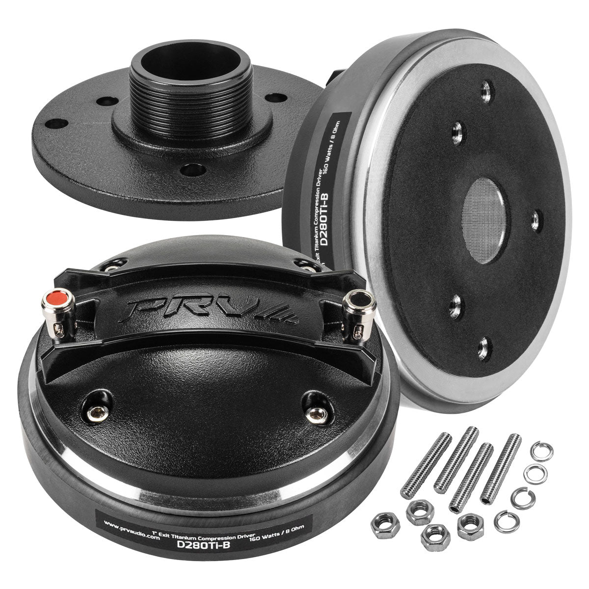 PRV D280Ti-B 1" EXIT PRO AUDIO TITANIUM COMPRESSION DRIVER