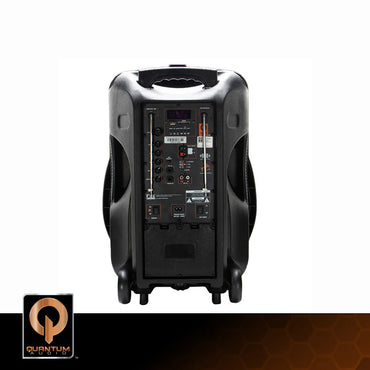 Quantum Audio QDJ15WP – Bocina Portátil de 15" con Batería Recargable