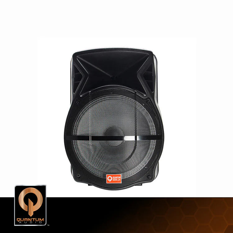 Quantum Audio QDJ15WP – Bocina Portátil de 15" con Batería Recargable