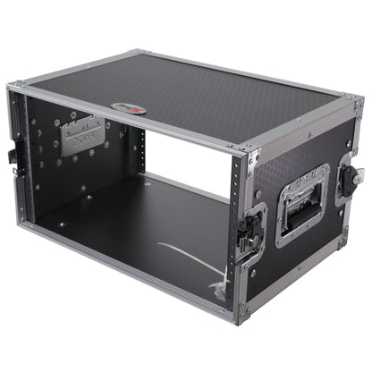 ProX X-6UE 6U Deluxe 14" Deep 19" Width Amp Effects Rack Flight Hard Case