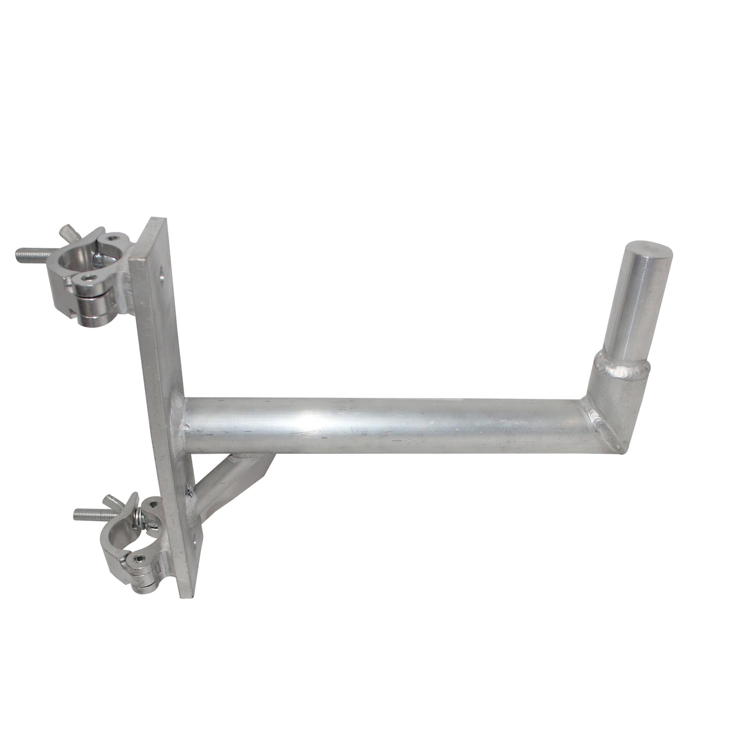 ProX XT-SPMT 14" Speaker Mounting Pole Extension with Dual 2" Truss Clamps for F31 F32 F34 Truss – 220 lbs Load Capacity