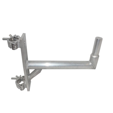 ProX XT-SPMT 14" Speaker Mounting Pole Extension with Dual 2" Truss Clamps for F31 F32 F34 Truss – 220 lbs Load Capacity