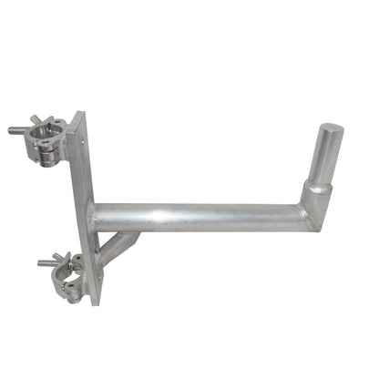 ProX XT-SPMT 14" Speaker Mounting Pole Extension with Dual 2" Truss Clamps for F31 F32 F34 Truss – 220 lbs Load Capacity