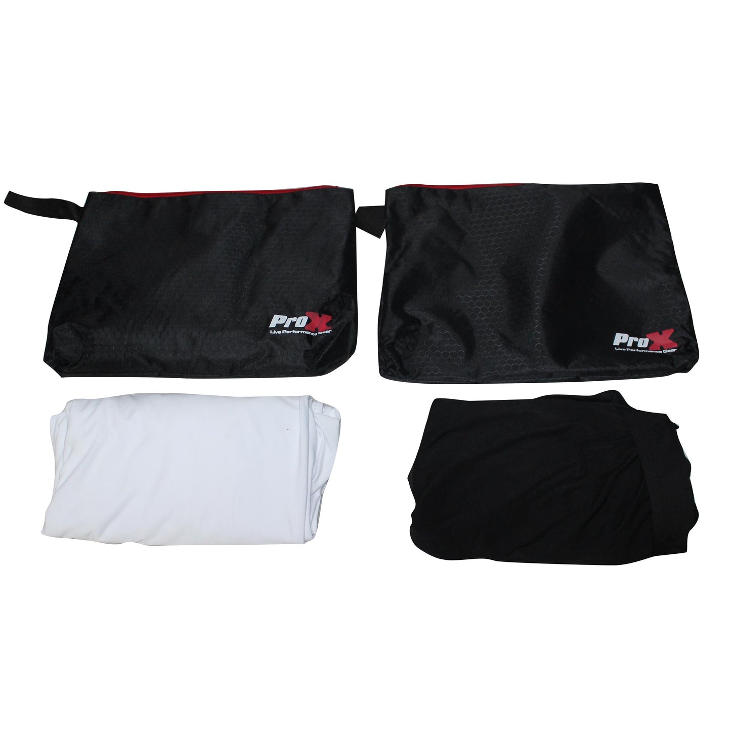 ProX XF-MESA-MK2 Mesa MK2 DJ Facade Table Station Includes White & Black Scrims and Padded Carry Bag