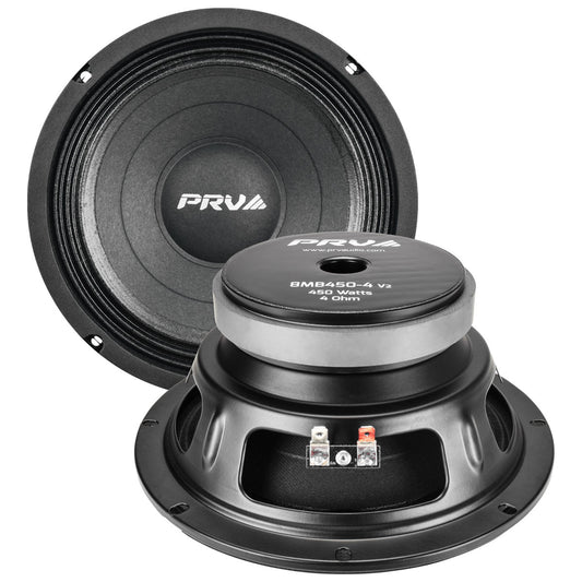 PRV 8MB450-4 V2 Midbass Loudspeaker 8"