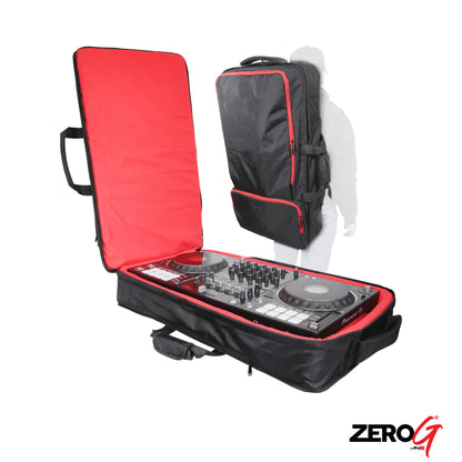 ProX T-2MRLTMK2 ZeroG Lightweight Backpack for Pioneer FLX-10 DDJ-REV7 RANE ONE DDJ-1000 SRT AlphaTheta DDJ-GRV6 - Large Size