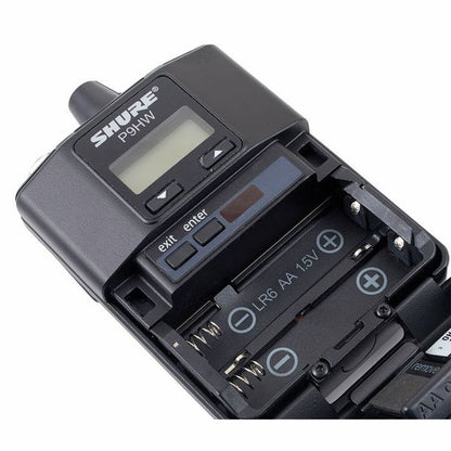 Shure P9HW Hardwired Personal Monitor Bodypack Only