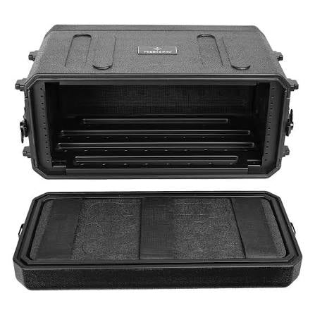 Phenyx Pro PRCSE-4U 19" Shallow Rack Case for Wireless Mic Systems, IEMs, Amplifiers