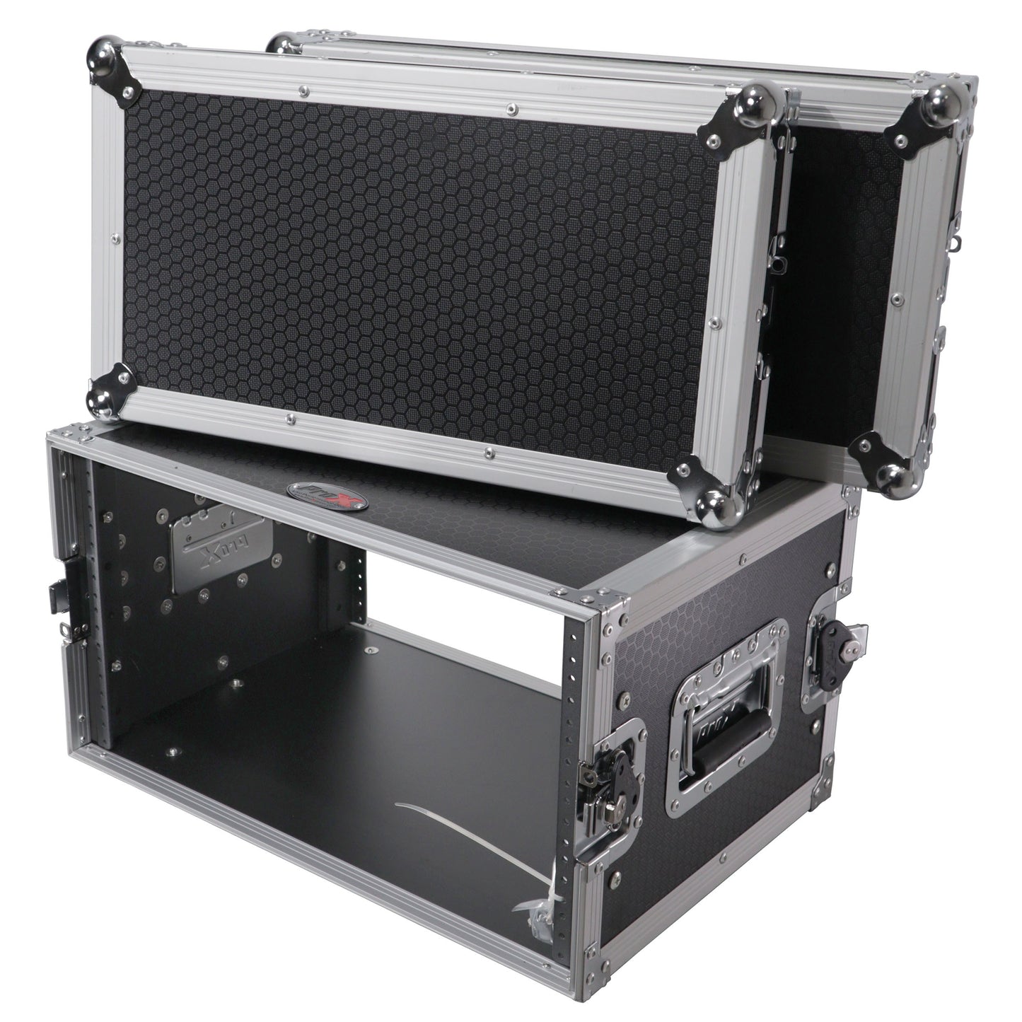 ProX X-6UE 6U Deluxe 14" Deep 19" Width Amp Effects Rack Flight Hard Case