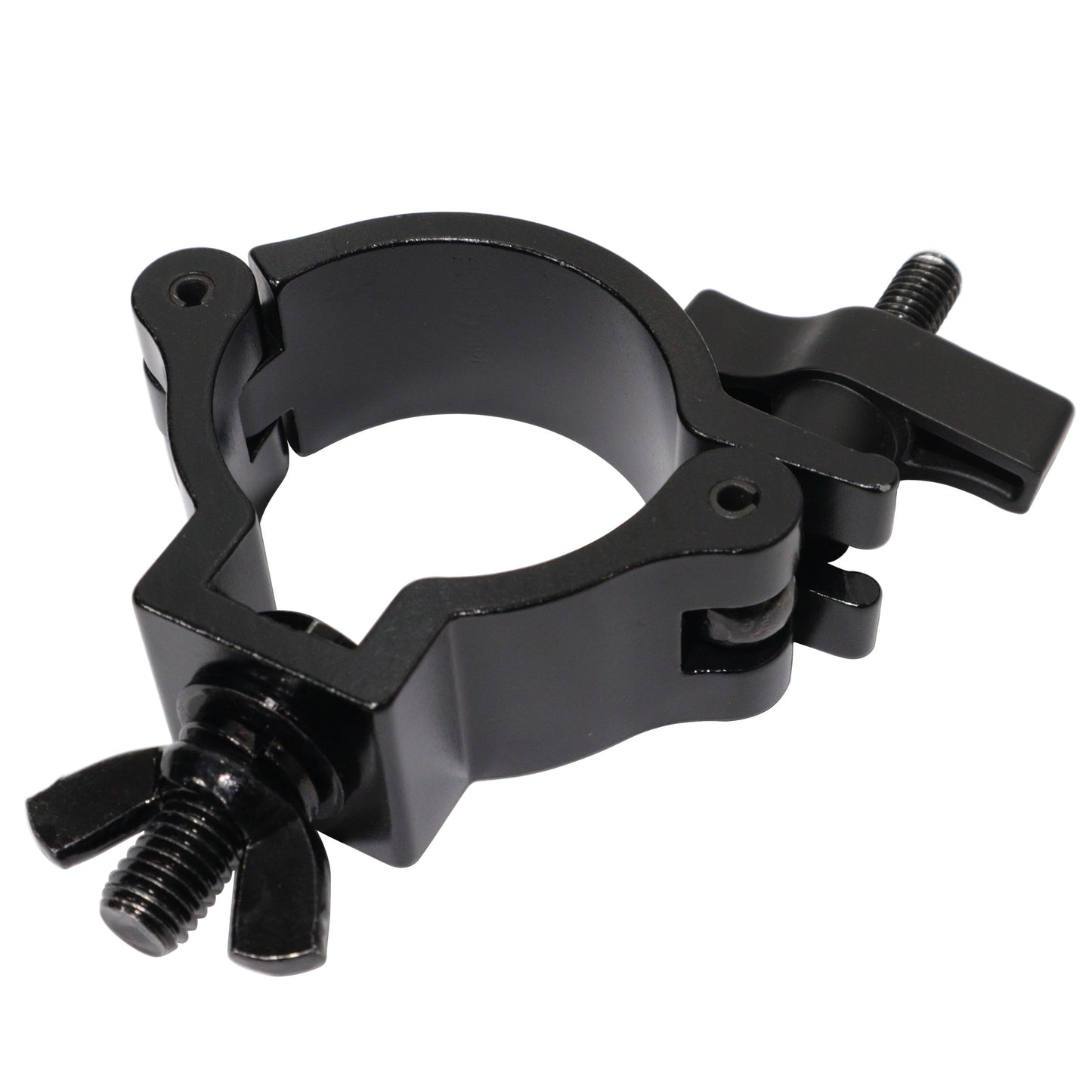 ProX T-C9H-BLK Aluminum Slim M10 O-Clamp with Big Wing Knob for 2" Truss Tube Capacity 165 lbs. Black Finish
