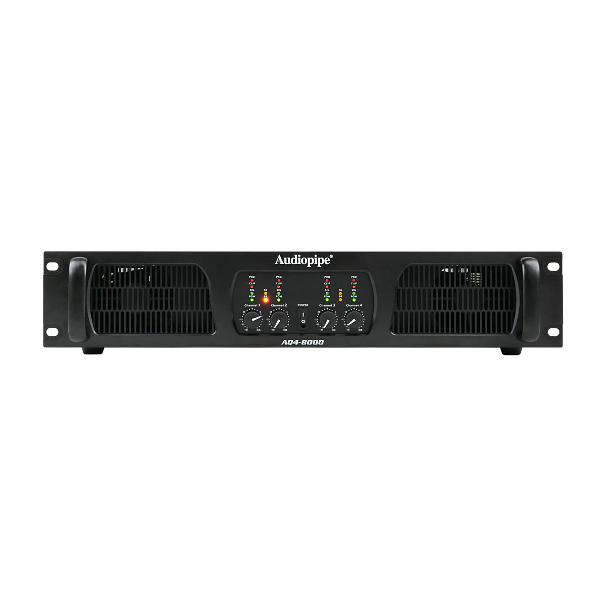 Audiopipe AQ4-8000 4-Channel Professional Power Amplifier
