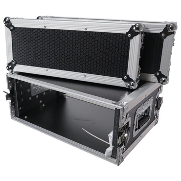 ProX 4U Deluxe Effects Rack 14" Deep Rail to Rail W/Handles