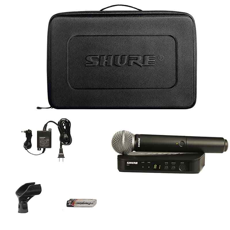 Shure BLX24/SM58 Wireless Handheld Microphone System